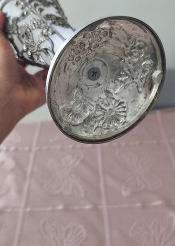 gümüş antika vazo - Görsel 7