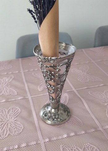 gümüş antika vazo - Görsel 2