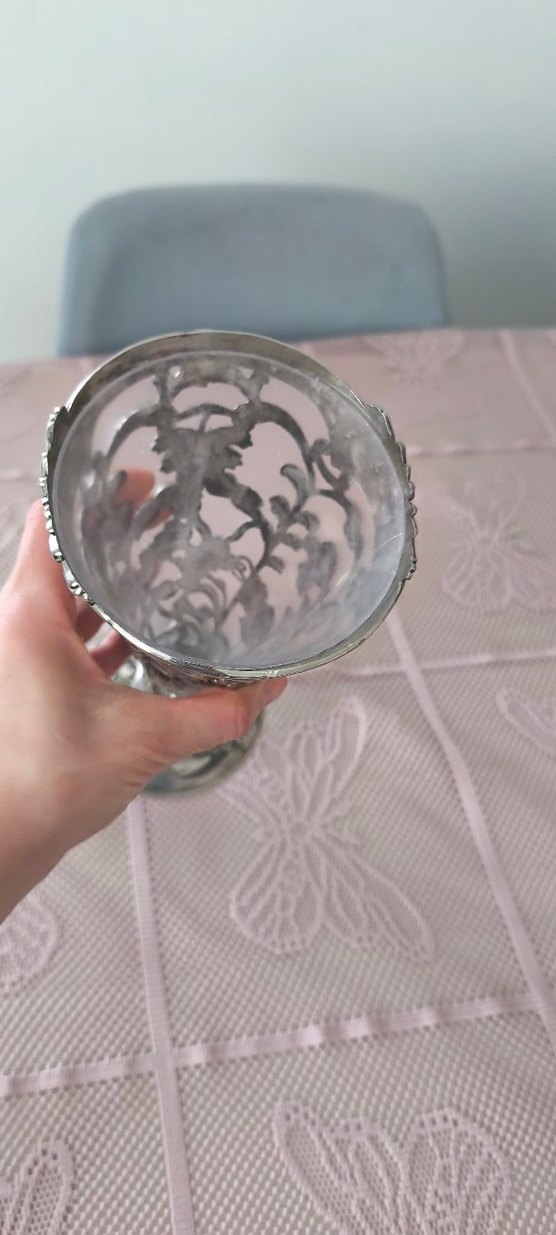 gümüş antika vazo - Görsel 5