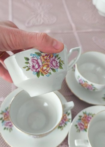 antika fincan , sütlü kahve fincanıdır - Görsel 12