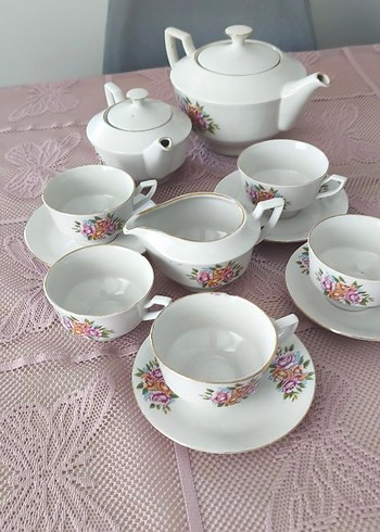 antika fincan , sütlü kahve fincanıdır - Görsel 5