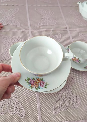 antika fincan , sütlü kahve fincanıdır - Görsel 8