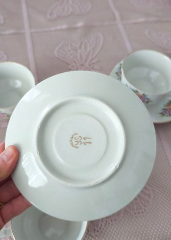 antika fincan , sütlü kahve fincanıdır - Görsel 10