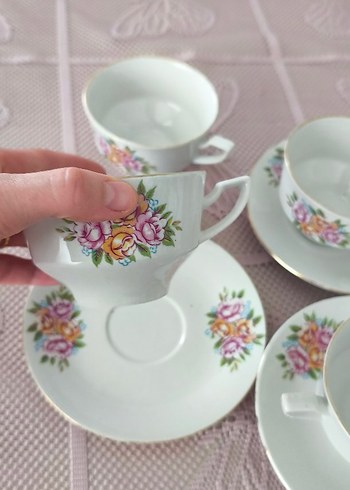 antika fincan , sütlü kahve fincanıdır - Görsel 9