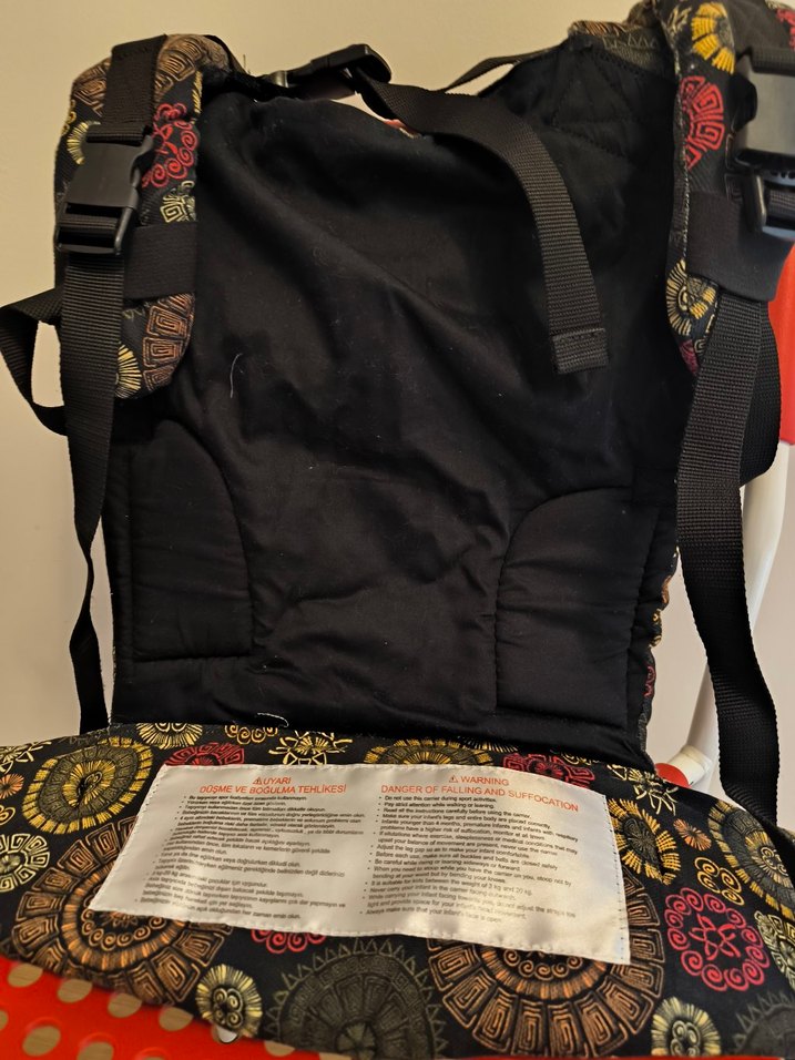 Çok Renkli Bebek Taşıyıcı - Görsel 2