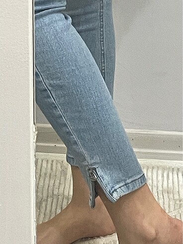 LC Waikiki LCW Buz Mavisi Dar Pantolon