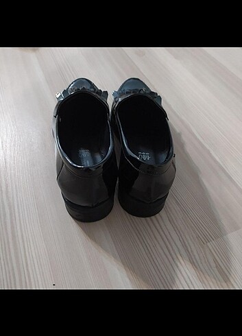 37 Beden siyah Renk Siyah Rugan Ayakkabı
