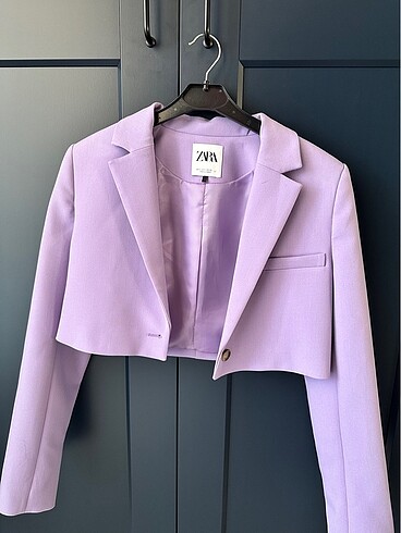 Zara Crop Blazer Ceket