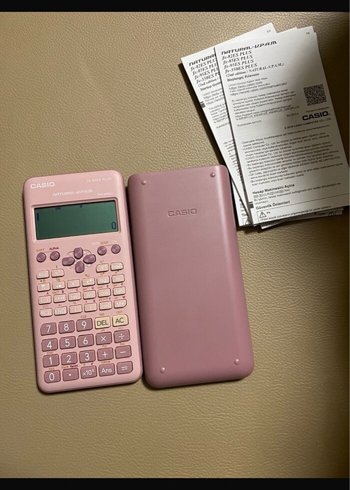 Casio pembe hesap makinesi - Görsel 2