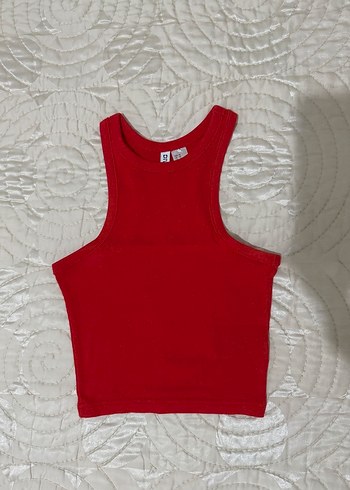 H&M Ribanlı Kolsuz Üst - Görsel 5