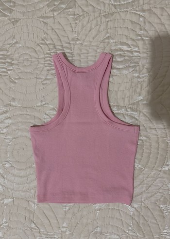 H&M Ribanlı Kolsuz Üst - Görsel 4