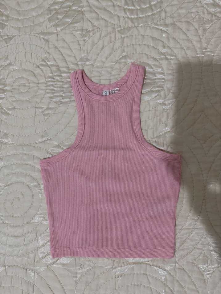 H&M Ribanlı Kolsuz Üst - Görsel 2