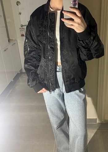 Bershka Bomber Ceket - Görsel 6