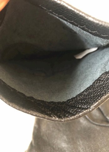 Siyah Deri  Eldiven - Görsel 4