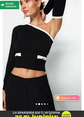 Trendyol & Milla Trendyol s beden bluz crop 