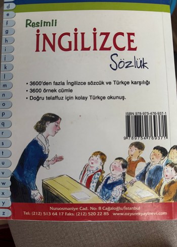Resimli İngilizce Sözlük - Özyürek Yayınevi - Görsel 3