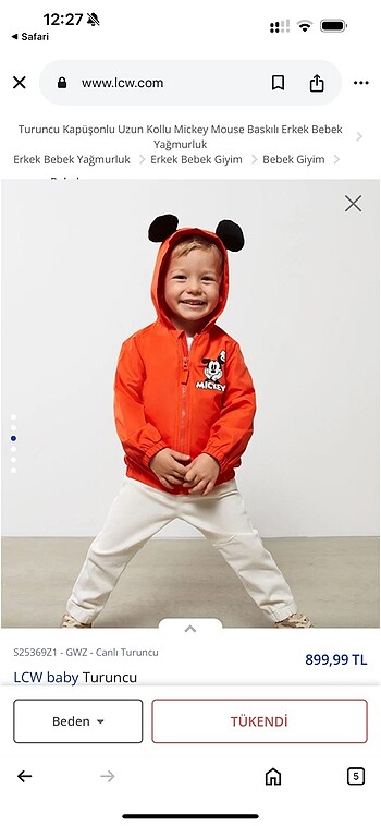 Çocuk yağmurluk - Görsel 2