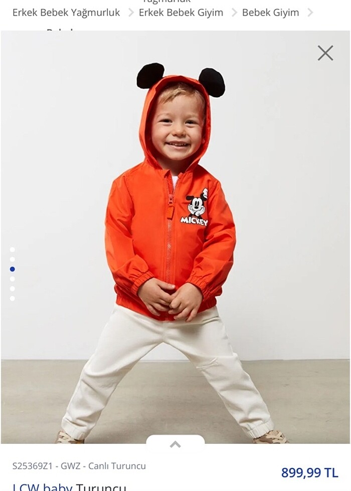 Çocuk yağmurluk - Görsel 2