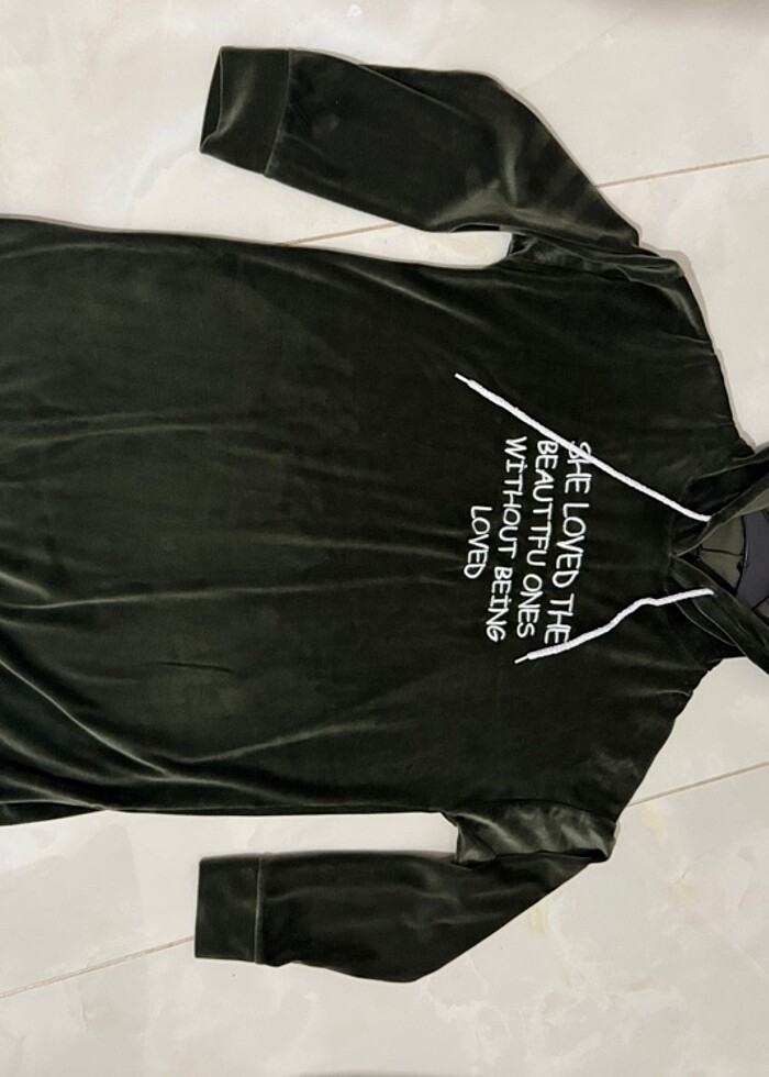 Kadife tunik - Görsel 2