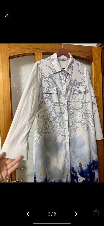 Gömlek elbise - Görsel 7