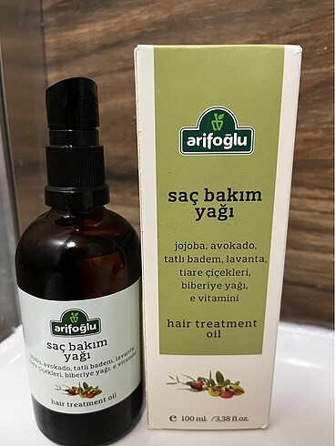 Arifoğlu saç bakım yağı