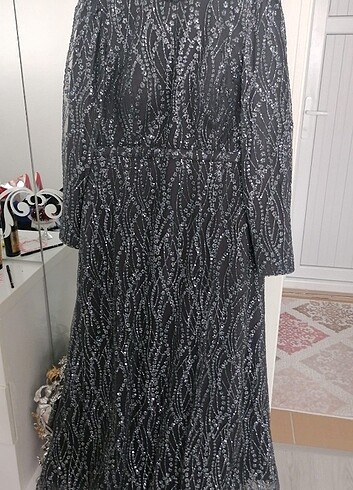 Tesettür abiye elbise - Görsel 2