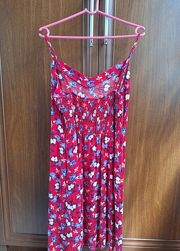 LC Waikiki Askılı Çiçekli Elbise