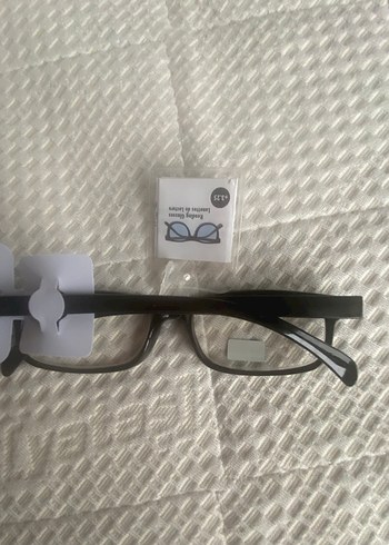 Siyah Elastik Çerçeveli Unisex Gözlük +3.25 - Görsel 2