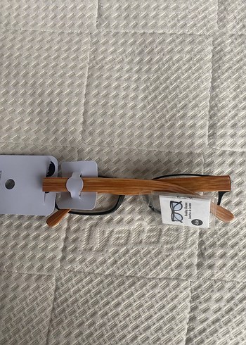 Siyah tahta rengi  Esnek Saplı Unisex  Okuma Gözlüğü - Görsel 2