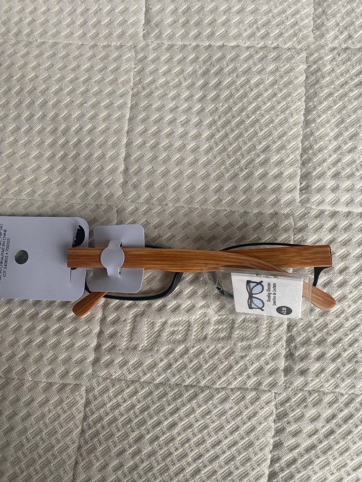 Siyah tahta rengi  Esnek Saplı Unisex  Okuma Gözlüğü - Görsel 2