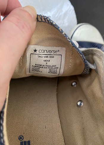 universal Beden mavi Renk Converse orjinal erkek Spor Ayakkabı