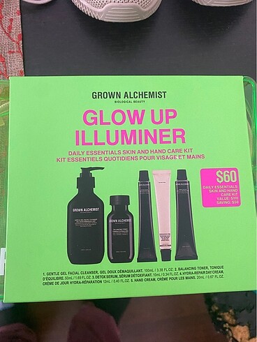 Glow up ılluminer cilt bakım seti her türlü cilt tipi içine uygu