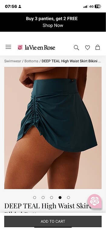 La vie en rose marka yurtdışından alınmış sadece iki kere deneme - Görsel 19