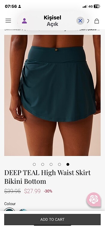 La vie en rose marka yurtdışından alınmış sadece iki kere deneme - Görsel 20