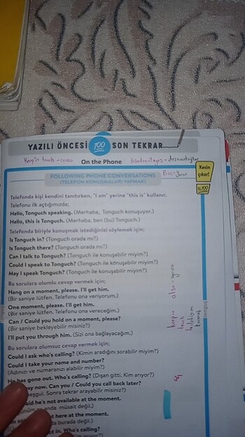 Beden Renk 8.sınıf Lgs Yazılı Notları Tonguç Akademi
