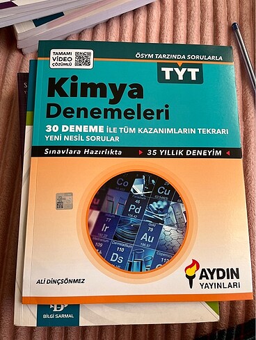 aydin yayinlari tyt kimya denemeleri