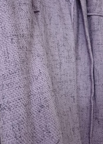 Uzun Kollu lila hırka - Görsel 3