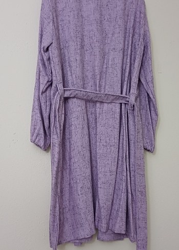 Uzun Kollu lila hırka - Görsel 8