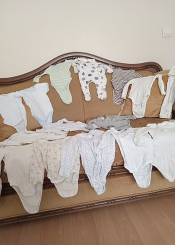 toplam 20 adet topomini ve ergee karışık bebek zıbın - Görsel 6