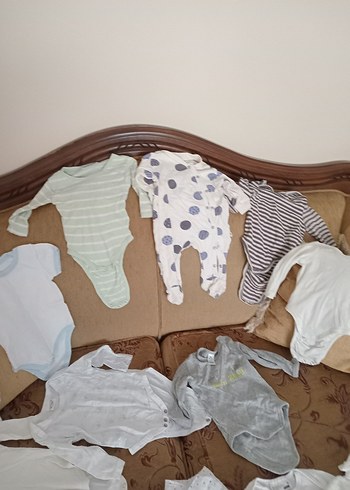 toplam 20 adet topomini ve ergee karışık bebek zıbın - Görsel 4