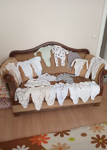 toplam 20 adet topomini ve ergee karışık bebek zıbın - Görsel 3