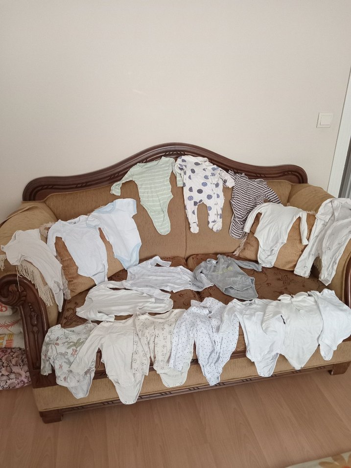 toplam 20 adet topomini ve ergee karışık bebek zıbın - Görsel 2