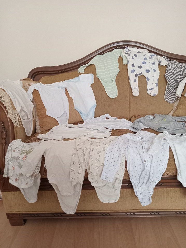 toplam 20 adet topomini ve ergee karışık bebek zıbın - Görsel 5