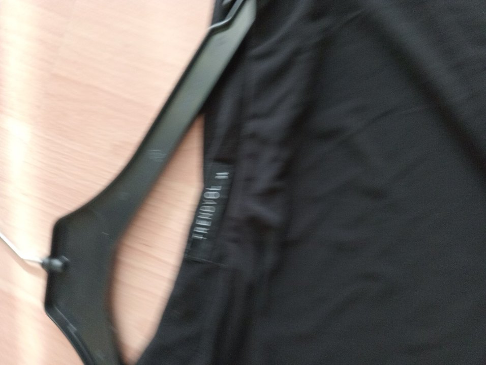 Tek Kollu Midi Siyah Drapeli Elbise - Görsel 5