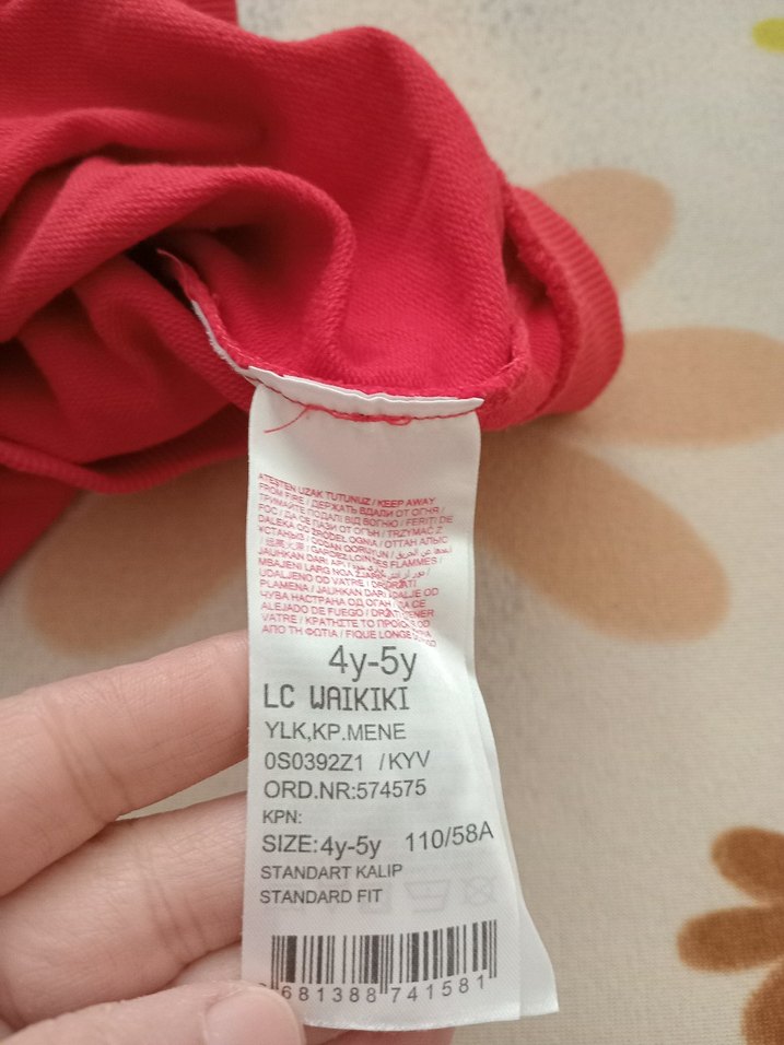 LC VAİKİKİ Kırmızı Fermuarlı Erkek Çocuk Yelek - Görsel 5