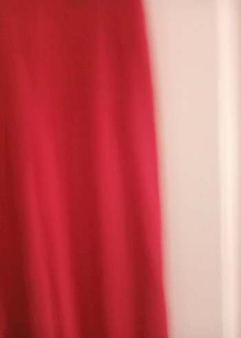 Parlak Kırmızı Kadın Uzun Kumaş Pantolon - Görsel 5