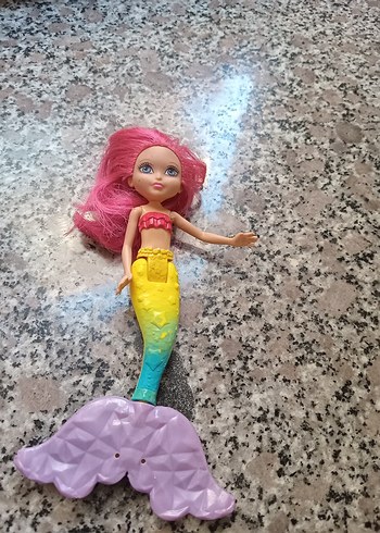 Beden Renkli Pastel Denizkızı Bebek