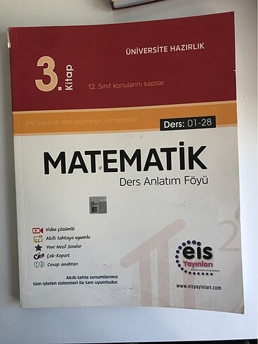 Eis yayınları ayt matematik foyleri