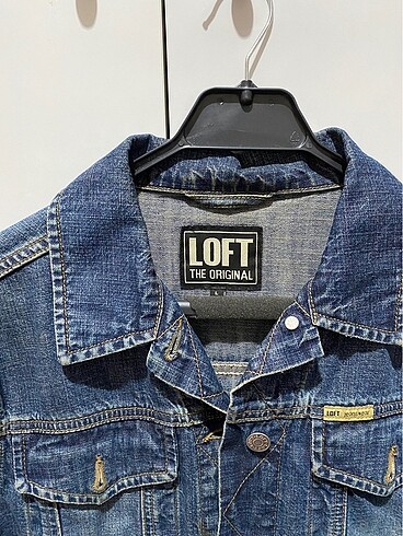 l Beden lacivert Renk Loft Vintage Kot Ceket