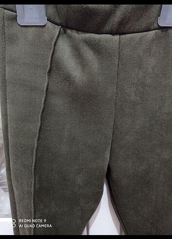 Kız çocuk süet pantolon 